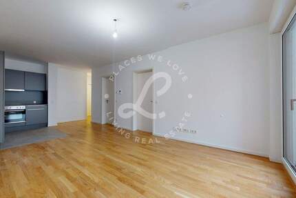 Neubau-Erstbezug - 2-Zimmerwohnung mit EBK, Balkon & Tiefgarage 2 zimmer