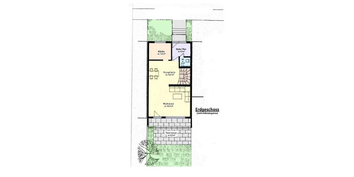 Reihenendhaus Mühltal Trautheim - 4 Zimmer, 110 m&sup2;, 570.000&euro; | Angebot:25736903