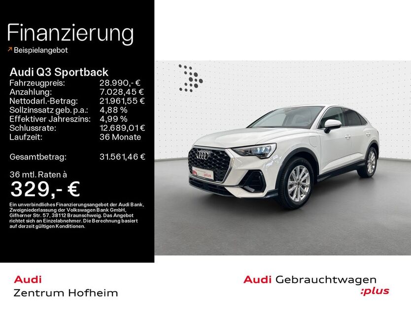 Audi Q3 81.594 km 27.980 € Hofheim 65719