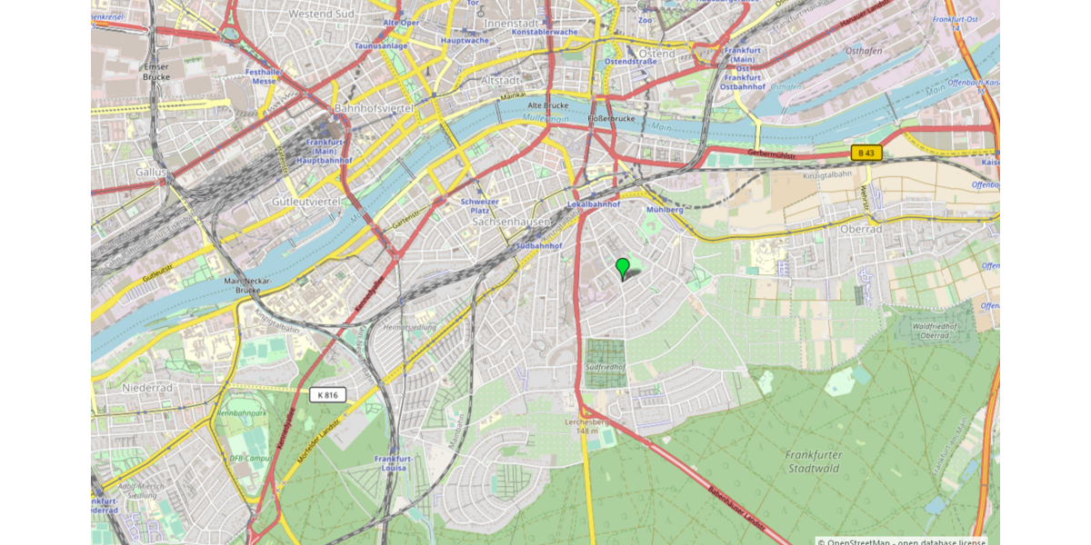 Repräsentative 3-Zimmer-Eigentumswohnung in den Stadtgärten am Henninger-Turm 3 zimmer