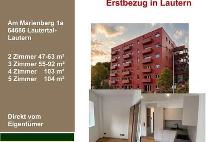 Wohnung Lautertal Lautern - 4 Zimmer, 103 m&sup2;, 1.480&euro; | Angebot:25049225