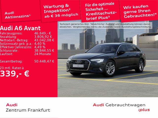 Audi A6 18.596 km 46.849 € Frankfurt am Main 60326