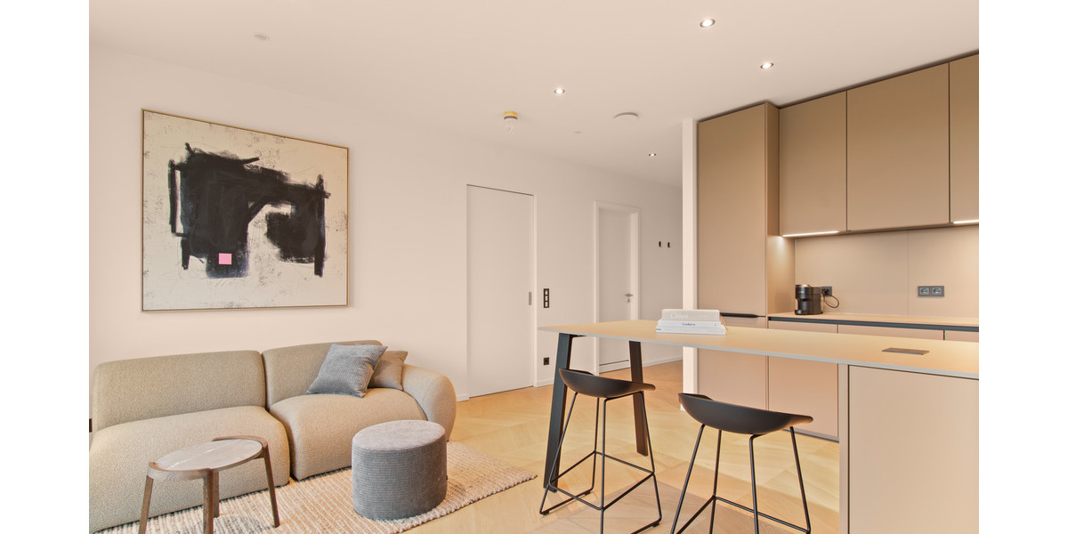 Etagenwohnung Frankfurt am Main Ostend - 2 Zimmer, 63 m&sup2;, 2.570&euro; | Angebot:24973535