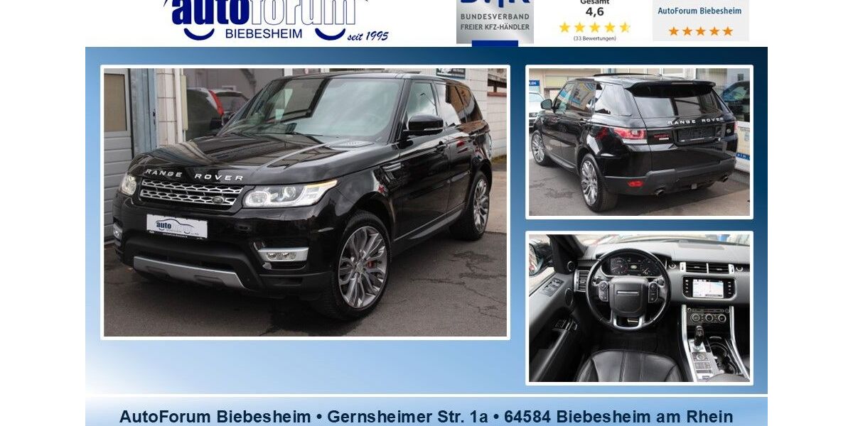 Land Rover Range Rover Sport 112.500 km 22.999 &euro; Biebesheim 64584