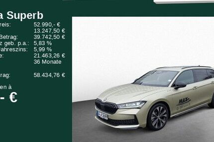 Skoda Superb 3.900 km 52.990 &euro; Rödermark 63322