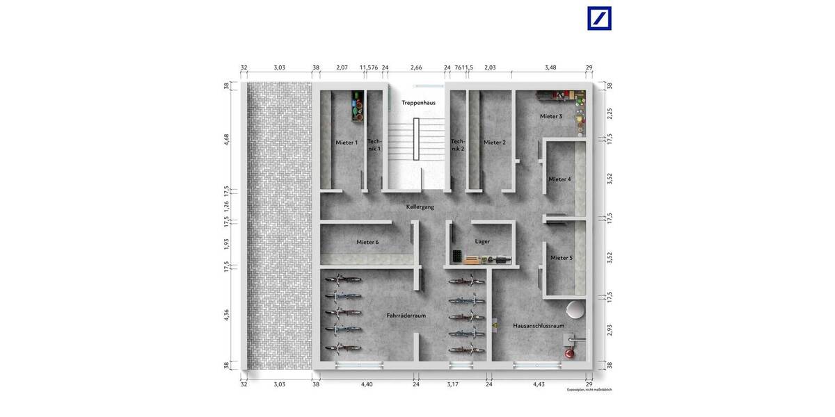 Exklusive Neubau-Obergeschosswohnung in Bestlage! 3 zimmer
