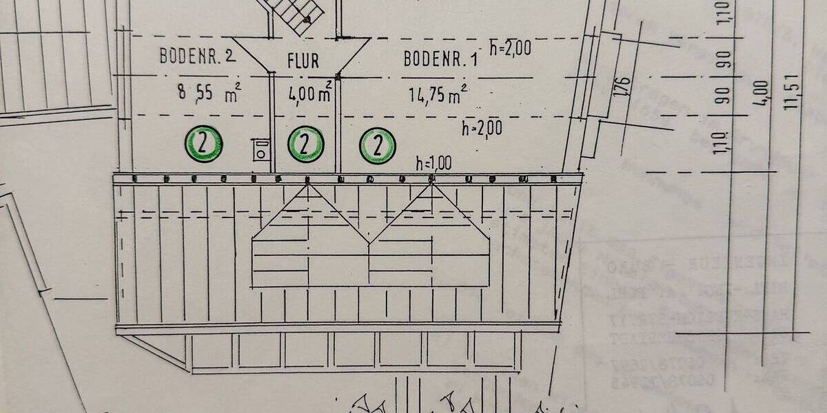 Etagenwohnung Groß-Umstadt Kleestadt - 5 Zimmer, 116 m&sup2;, 199.000&euro; | Angebot:25800574