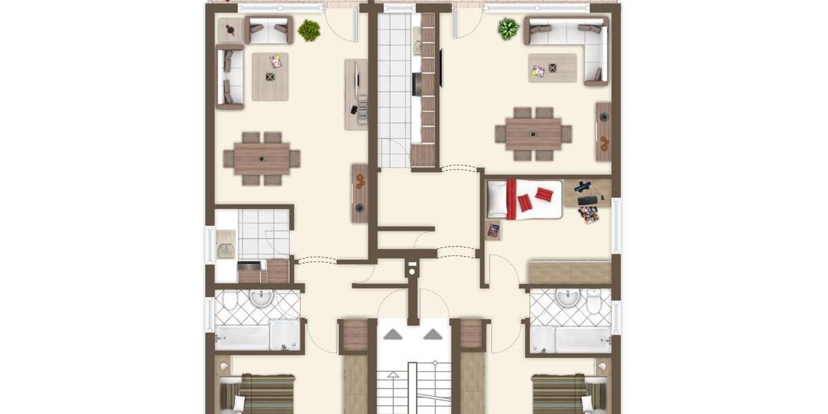 Etagenwohnung Pfungstadt - 2 Zimmer, 63 m&sup2;, 820&euro; | Angebot:26337445