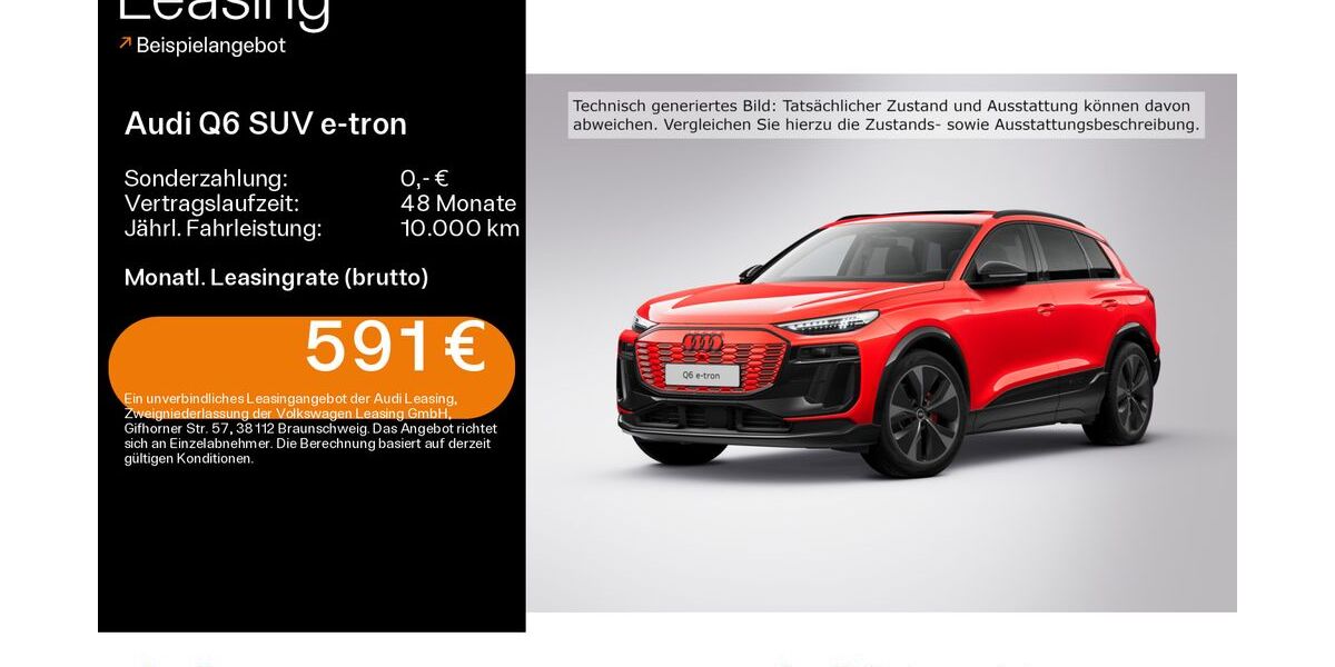 Audi Q6 e-tron 21.228 km 69.490 &euro; Hofheim 65719