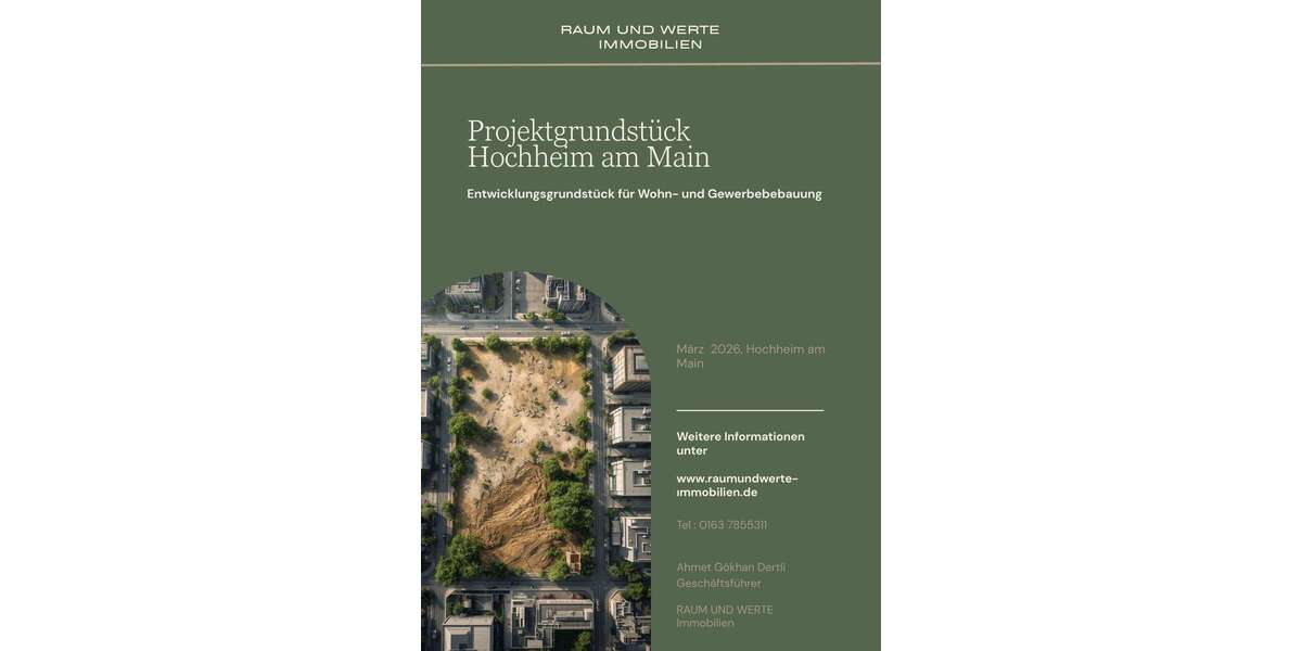 Grundstück zu verkaufen in Hochheim am Main 1.950.000 € 2310 m² - Grundstück Hochheim am Main | Angebot:25475834