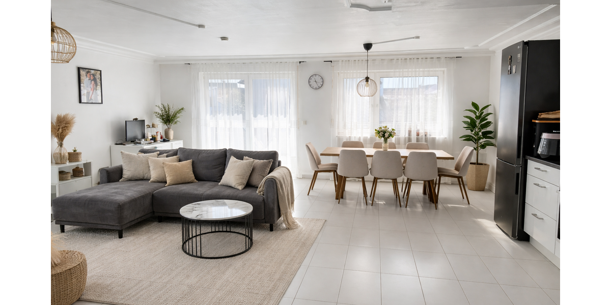 Etagenwohnung Pfungstadt - 3 Zimmer, 95 m&sup2;, 1.180&euro; | Angebot:25497319