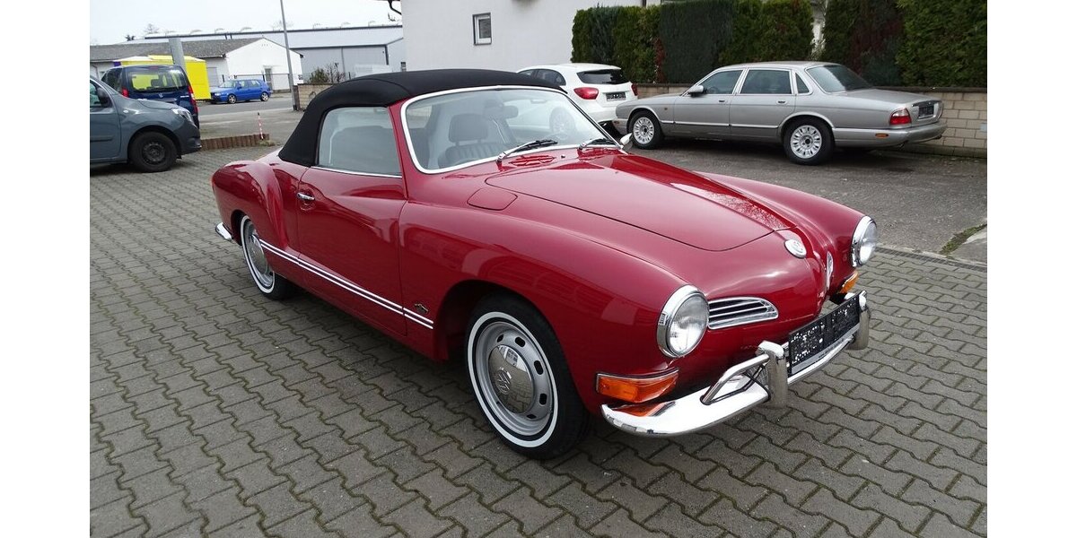 VW Karmann Ghia Cabrio vollständig restauriert 1.200 km 54.990 &euro; Rodgau 63110