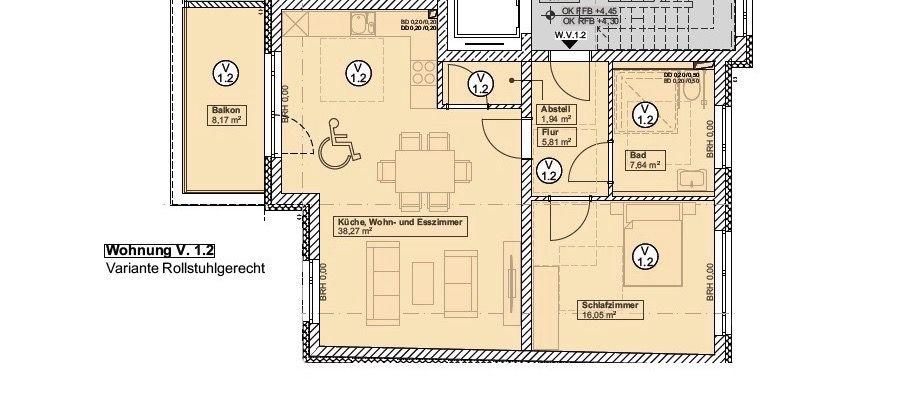 Etagenwohnung Frankfurt am Main Innenstadt 3 - 2 Zimmer, 74 m&sup2;, 1.480&euro; | Angebot:26612040