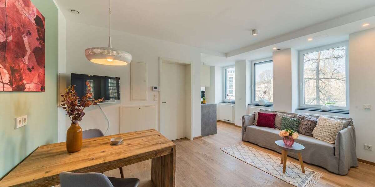Etagenwohnung Frankfurt Westend Süd - 1 Zimmer, 31 m&sup2;, 1.550&euro; | Angebot:26918604