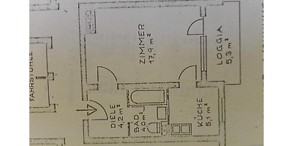 Rüsselsheim schöne 1 ZKBB Wohnung nähe Horlachgraben 1 zimmer