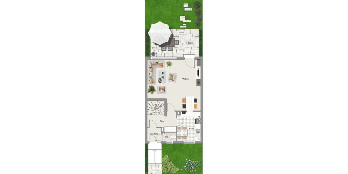 albero:) Familientauglich - Reihenmittelhaus Dietzenbach | Angebot:27350566