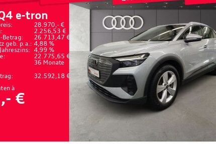 Audi Q4 e-tron 43.197 km 28.970 &euro; Frankfurt am Main 60314