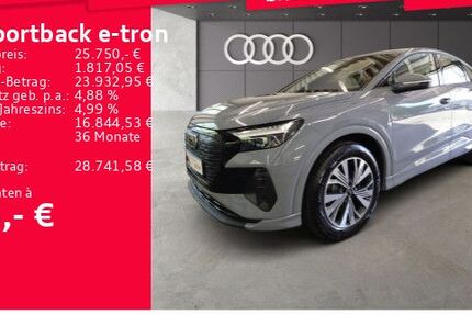 Audi Q4 e-tron 34.385 km 25.450 &euro; Frankfurt am Main 60314