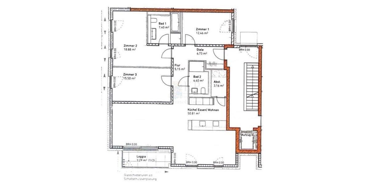Etagenwohnung Kriftel - 4 Zimmer, 127 m&sup2;, 2.300&euro; | Angebot:25312236