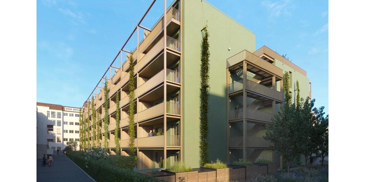 Erdgeschoßwohnung Darmstadt Darmstadt-Nord - 2 Zimmer, 58 m&sup2;, 1.115&euro; | Angebot:25343676