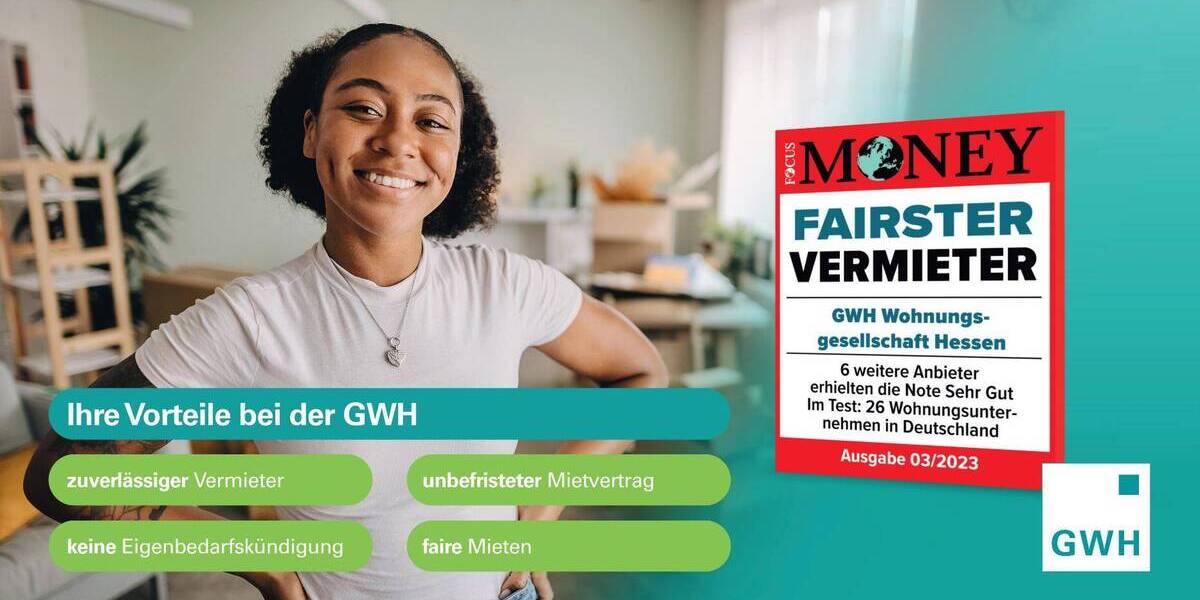 Gemütliche 2-Zimmer-Wohnung in Darmstadt-Kranichstein 1 zimmer