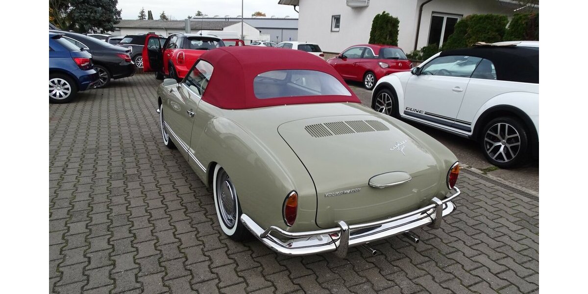VW Karmann Ghia Cabrio vollständig restauriert 1.200 km 63.900 € Rodgau 63110