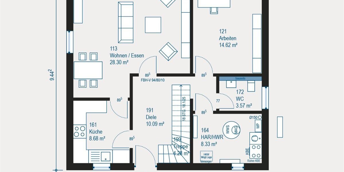 Familienglück gestalten - Maßgeschneiderte Freiheit mit dem Home 7 DS - Einfamilienhaus Stockstadt am Rhein | Angebot:27293040