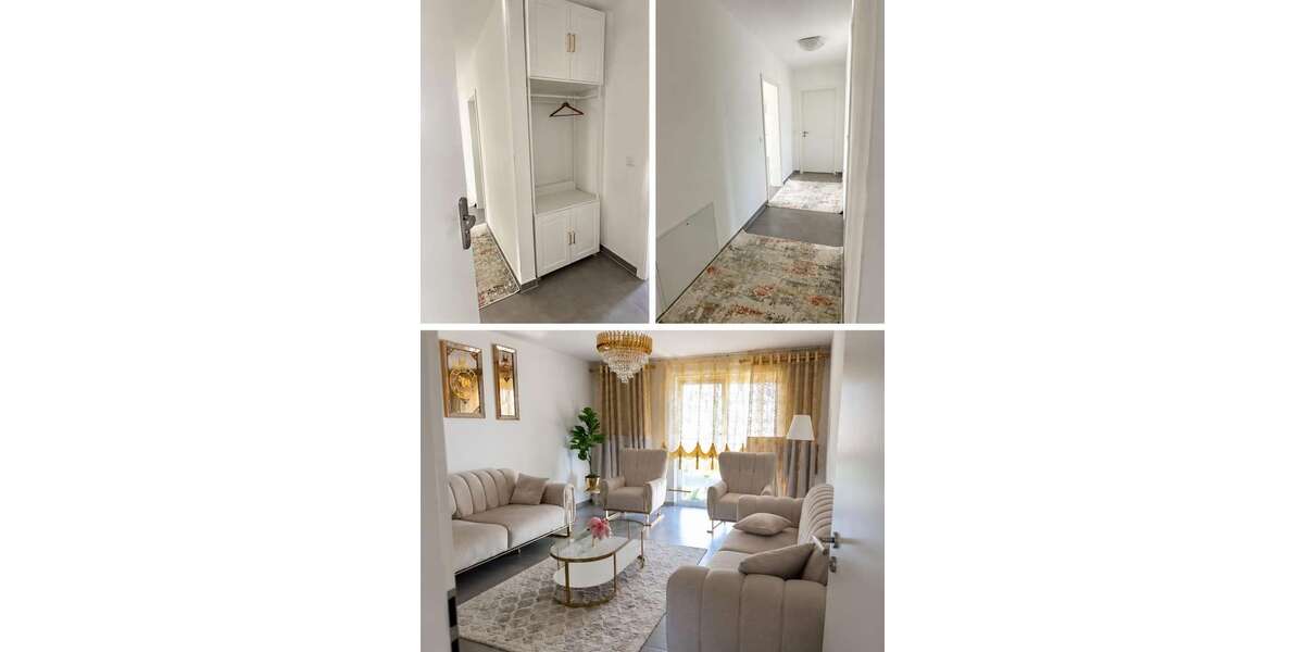 Etagenwohnung Offenbach am Main Bieber - 4 Zimmer, 98 m&sup2;, 1.600&euro; | Angebot:27087484
