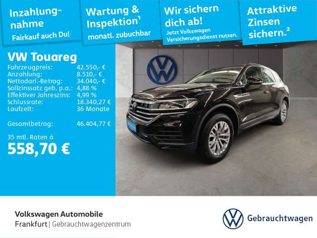 VW Touareg 66.761 km 42.550 &euro; Frankfurt 60326