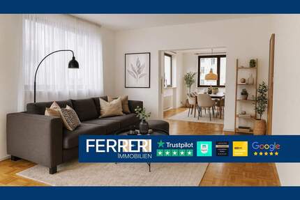 Helle, stilvoll renovierte 4-Zimmer-Wohnung mit zwei Balkonen, 105 m² und Blick auf den Mainzer Dom 4 zimmer