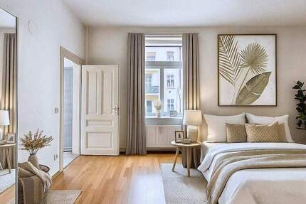 Einzigartige Zwei-Zimmer-Wohnung im Stilaltbau nahe Berger Straße 2 zimmer