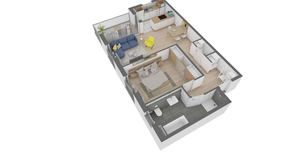 Wohnung zum Kaufen in Offenbach 356.920 € 64.7 m² 2.5 zimmer