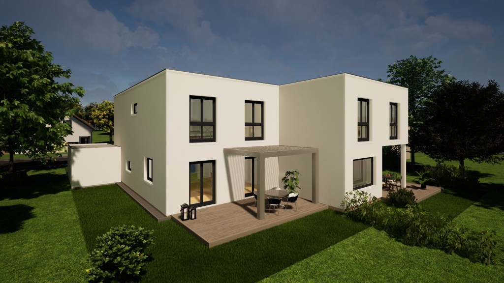 *Grundstückshälfte*Baupartner gesucht für DHH in Marxheim*Familie sucht freundliche Nachbarn* - Grundstück Hofheim | Angebot:24109386