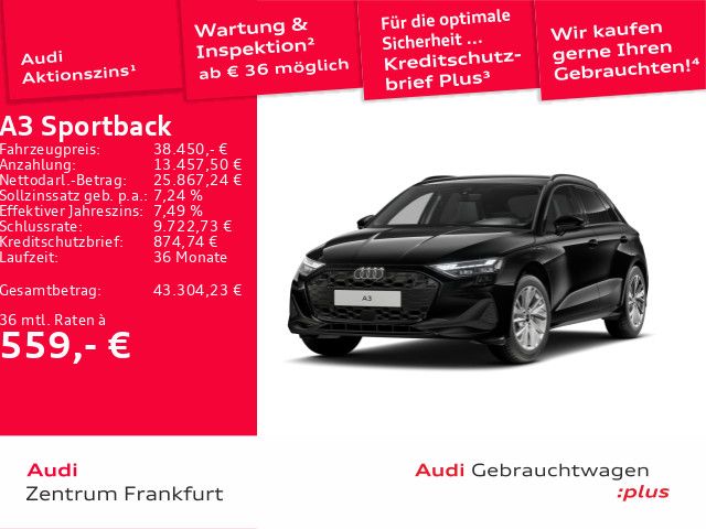 Audi A3 8.331 km 38.450 &euro; Frankfurt am Main 60314