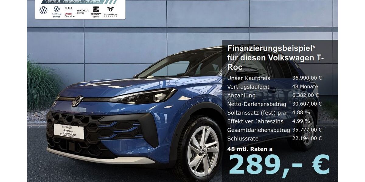VW T-Roc 6.000 km 36.990 &euro; Griesheim 64347