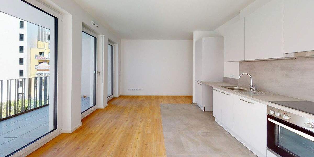 M43 Central Living | Moderne, kompakte 2-Zimmerwohnung mit EBK + Balkon im ruhigen Innenhof 2 zimmer