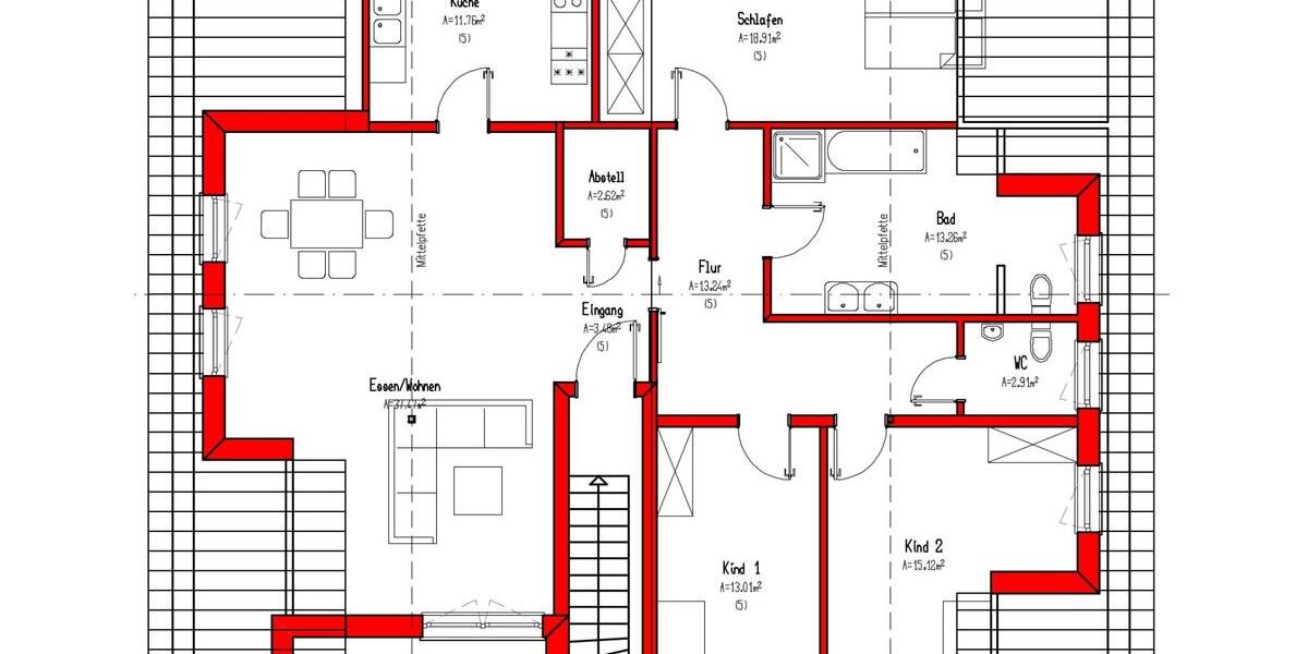 4-Zimmerwohnung Erstbezug 4 zimmer