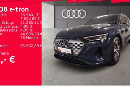Audi Q8 e-tron 18.166 km 54.850 &euro; Frankfurt am Main 60314