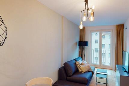 Mitten in Bornheim: Wohnen mit Designmöblierung im B-UP! 2 zimmer