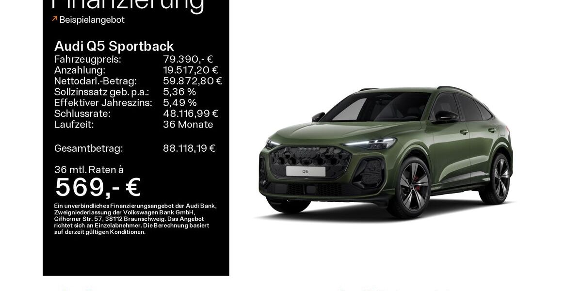 Audi Q5 6.418 km 77.980 &euro; Hofheim 65719