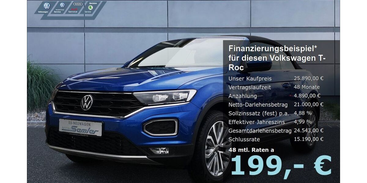 VW T-Roc 17.507 km 25.890 &euro; Griesheim 64347