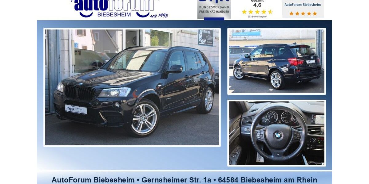 BMW X3 86.500 km 17.999 &euro; Biebesheim 64584
