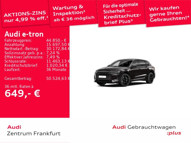 Audi e-tron 40.454 km 44.850 &euro; Frankfurt am Main 60326