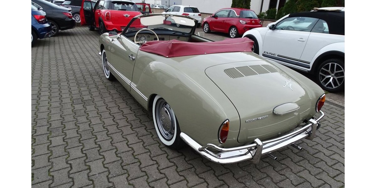 VW Karmann Ghia Cabrio vollständig restauriert 1.200 km 63.900 € Rodgau 63110