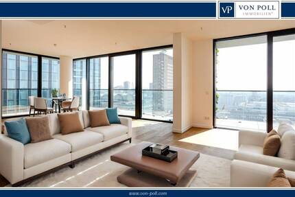 EDEN Erstbezug! Spektakuläre Fünf-Zimmer-Wohnung mit grandiosem Skylineblick 5 zimmer