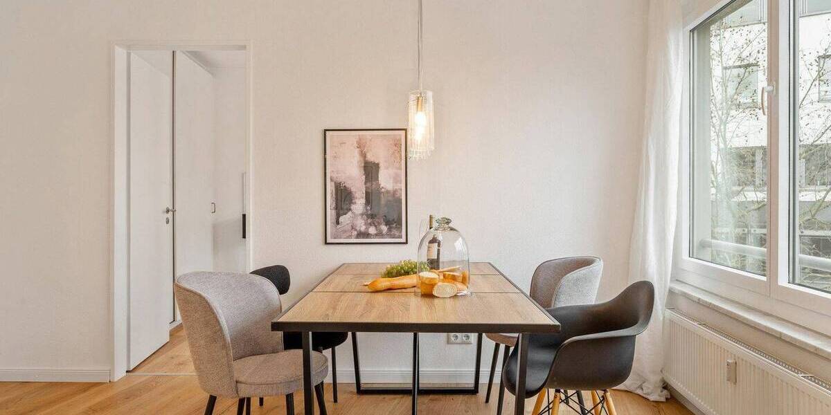 Etagenwohnung Frankfurt Gallus - 2 Zimmer, 54 m&sup2;, 299.900&euro; | Angebot:26418082
