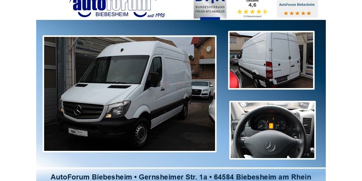 Mercedes-Benz Sprinter 76.900 km 17.999 &euro; Biebesheim 64584