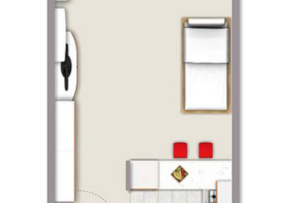 Wohnung zum Mieten in Frankfurt 680 € 32 m²