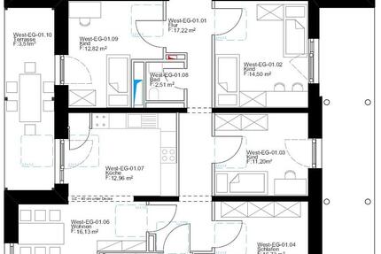 Wohnung Darmstadt Bessungen - 5 Zimmer, 114 m&sup2;, 2.063&euro; | Angebot:27630830