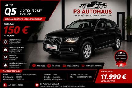 Audi Q5 173.300 km 11.499 &euro; Mörfelden-Walldorf 64546
